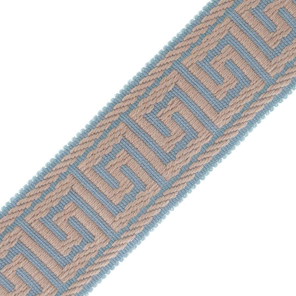 Roman Shade #LD123  (with Fabulous Greek Key Trims)