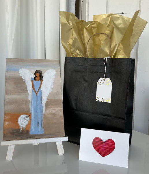 #A6  Angel with Small Sheep