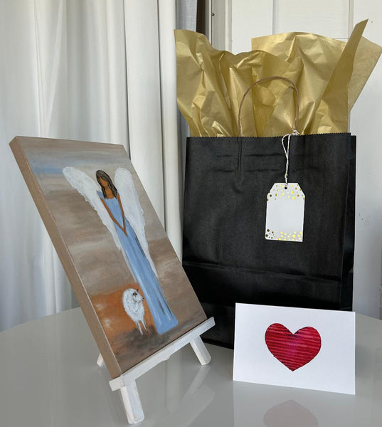 #A6  Angel with Small Sheep