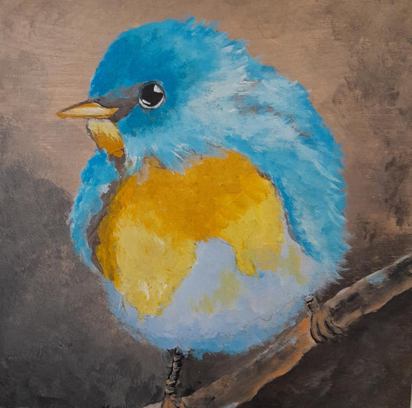 #B1    FAT LITTLE BLUE BIRD