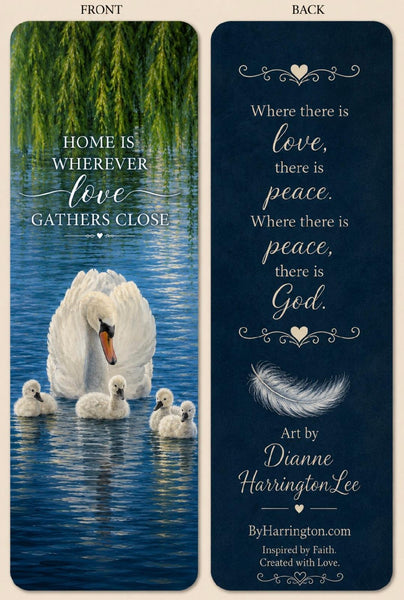 Bookmark -  Mother Swan