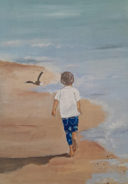 #P3 Chasing Seagulls