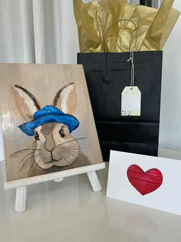 #D4  Rabbit in Blue Hat