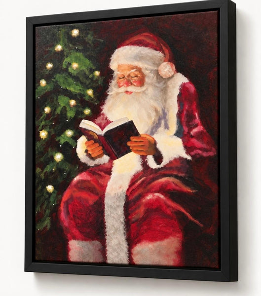 Santa Framed Print 16" X 20"