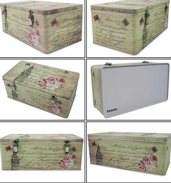 Beautiful Tin For Keeping Your "Stolen Moments" Letters