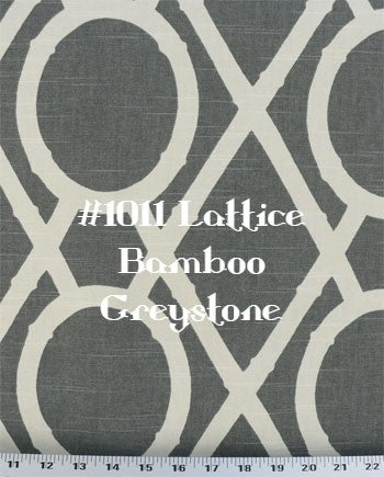 Etsy Info #086 Roman Shade with Decorative Fabric