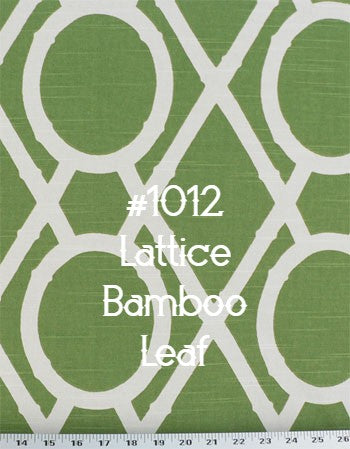 Etsy Info #086 Roman Shade with Decorative Fabric