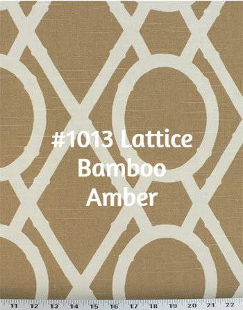 Etsy Info #086 Roman Shade with Decorative Fabric