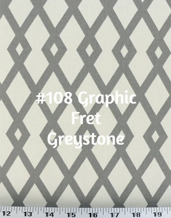 #078  Etsy (#11 BEST SELLER) Geometric Patterns Roman Shade (slats)