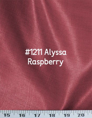 #3P550 {Azelea Colors} Faux Silk Curtain (Use Discount Code)