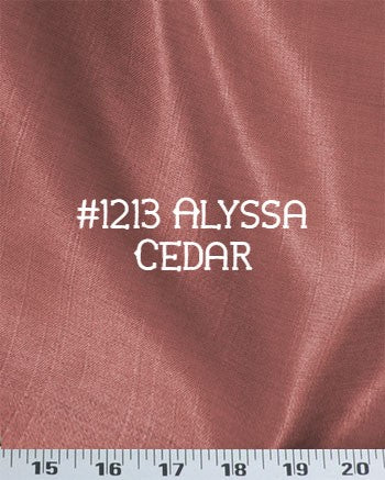 #3P550 {Azelea Colors} Faux Silk Curtain (Use Discount Code)