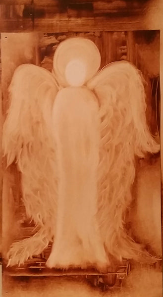 Ministering Spirit     19 X 24    #121