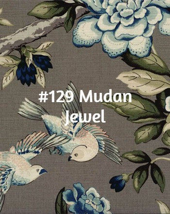 Roman Shade Bird with Burlap Banding #2P118