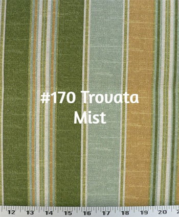 $184.00 Roman Shade Wide Stripe #4P106