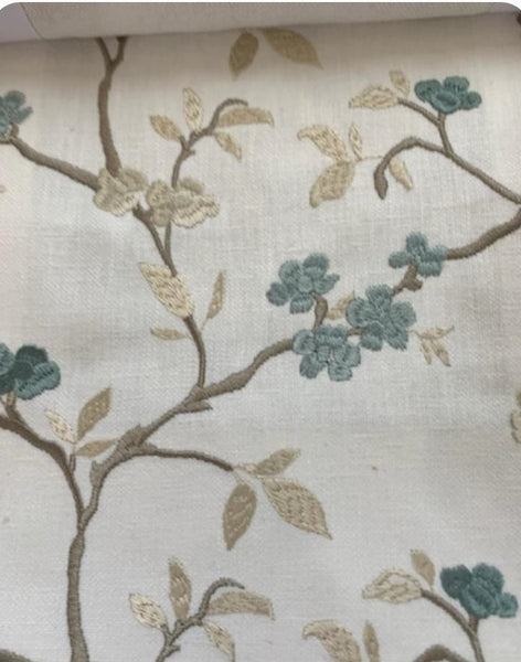 NEW Embroidered Roman Shade #500