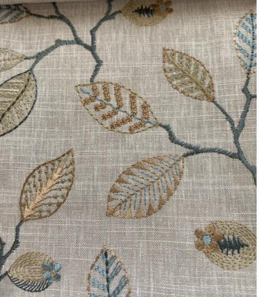 NEW Embroidered Roman Shade #500