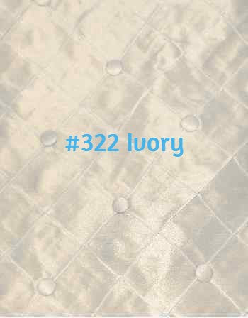 $199.00 Roman Shade Silk with Buttons #P067