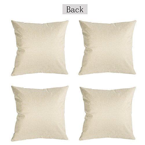 Under the Tree Throw Pillow Covers Decorative Pillowcases 18x18inch (4 pieces set)