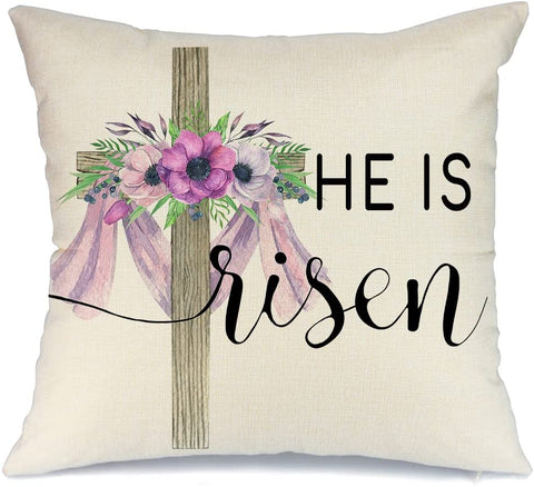 TP506 Easter Throw Pillow
