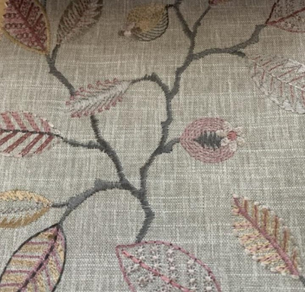 NEW Embroidered Roman Shade #500