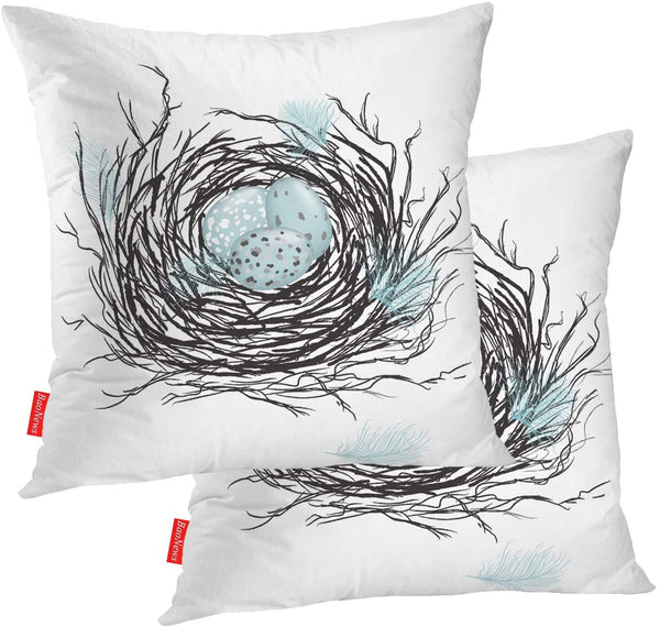 TP526  Birds Throw Pillows Group