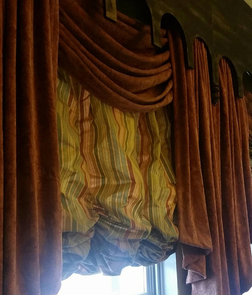 #6  Slightly Used Balloon Romans, Striped