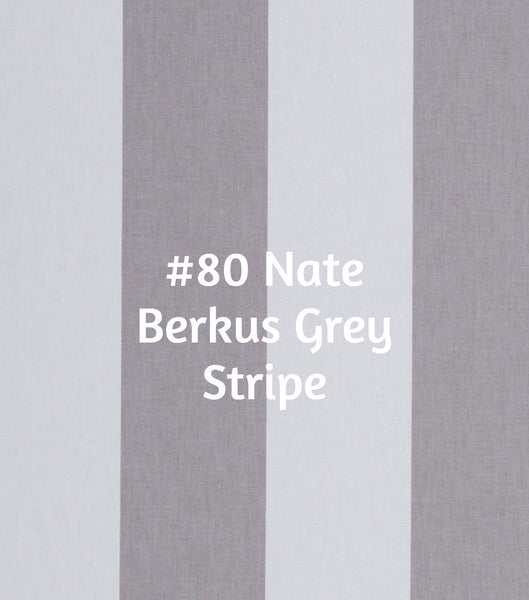 $194.00 Roman Shade Nate Berkus Gray & White Stripe #2P150