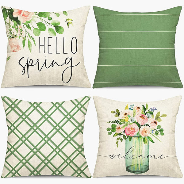 TP519  Spring Throw Pillows Group