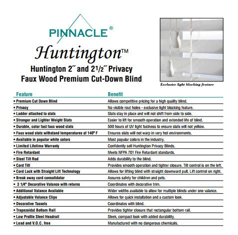 Blinds   UP TO 48" WIDE X 61"LONG