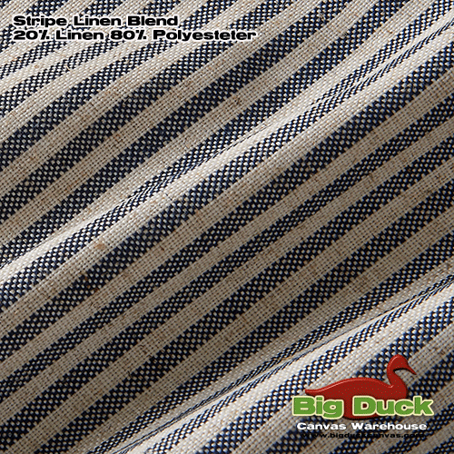 Etsy Client #120 Linen Blend Pinstriped Romans (slats) ???
