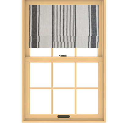 Roman Shade #620  Stripe LINEN