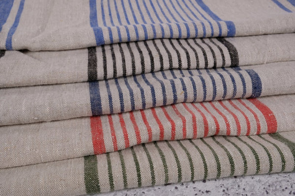 Info  #620 Roman Shade Stripe LINEN