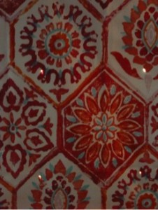 There is a PINHOLE OF LIGHT coming through my Roman Shade