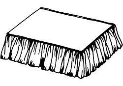 #704 YOUR FABRIC - BEDSKIRT - Our Lining & Our Labor    Pay 1/2 Down