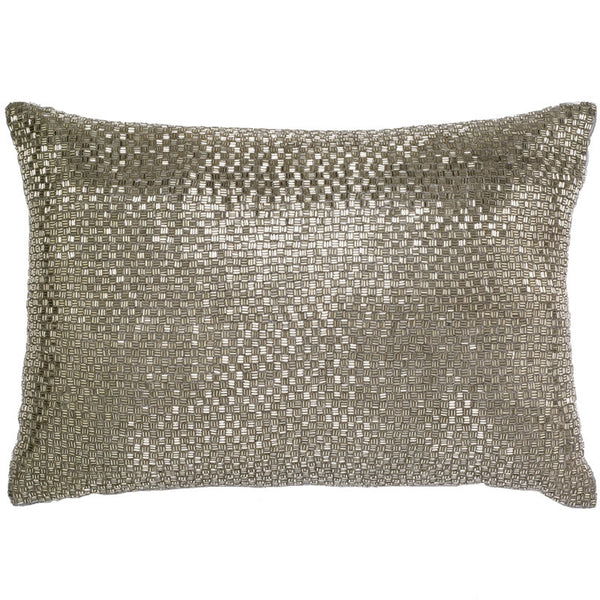 #C1003 Beaded PILLOW  13 x 18