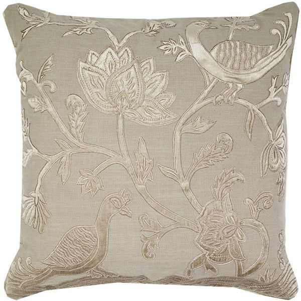 #C1032 Floral Velvet  PILLOW 20 x 20