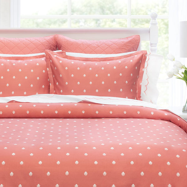 #C1r Floral Coral DUVET Cover Only