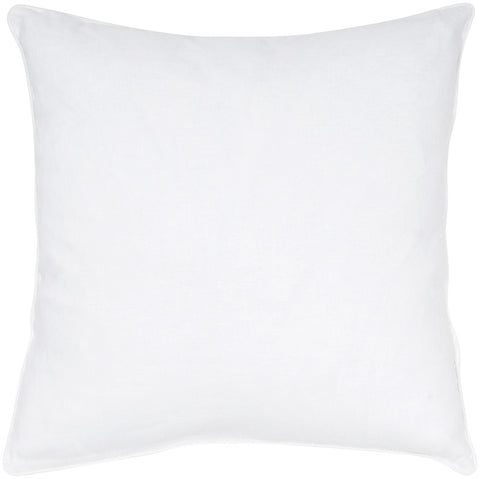 #C630  White Linen PILLOW 20 x 20