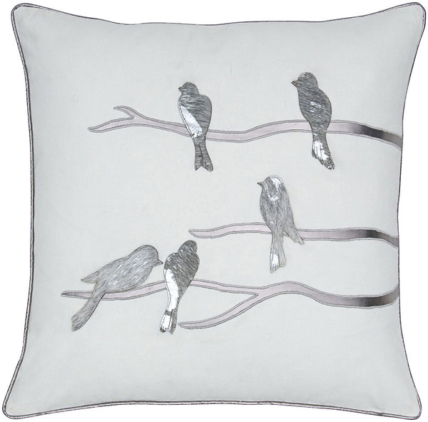 #C809  Birds PILLOW 20 x 20