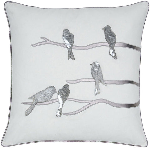 #C809  Birds PILLOW 20 x 20