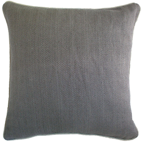 #C900 Pewter Basket Weave PILLOW 22 x 22