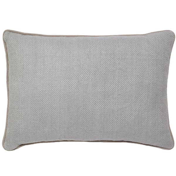 #C909 Ice Blue Basket Weave PILLOW 14 x 20
