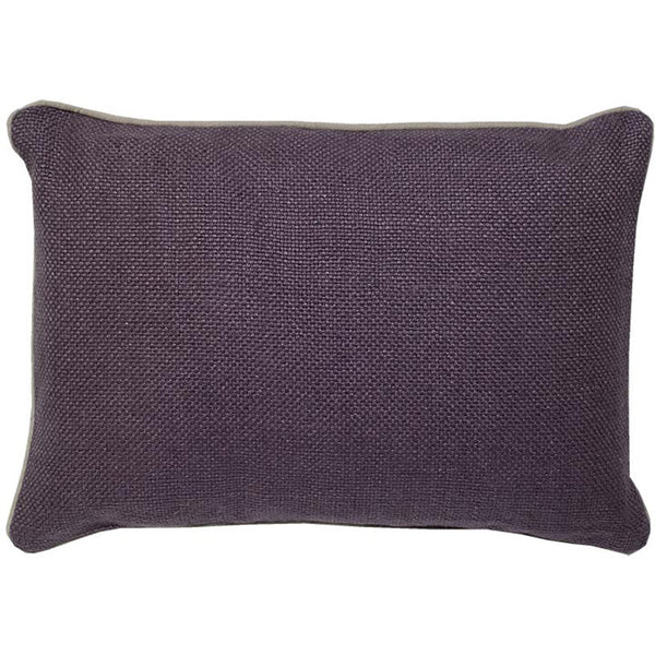#C915 Plum Basket Weave PILLOW 14 x 20