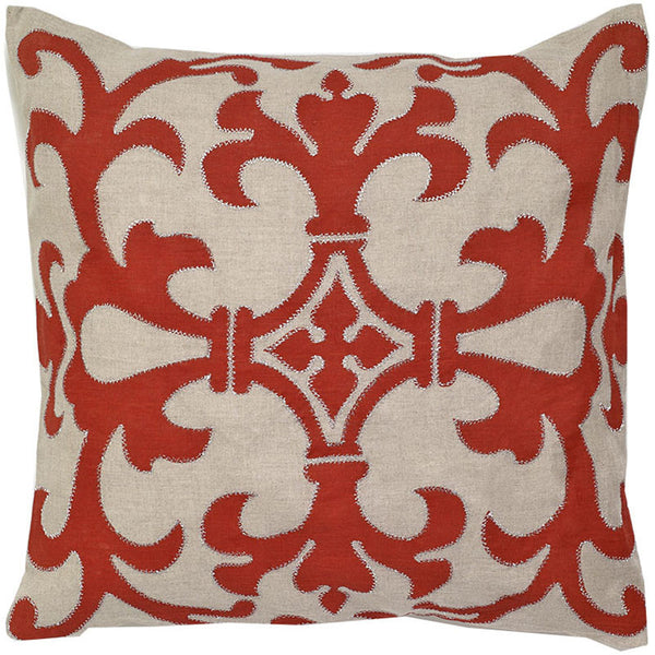 #C988 Linen Print PILLOW 20 x 20