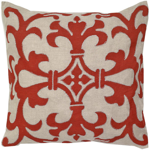 #C988 Linen Print PILLOW 20 x 20