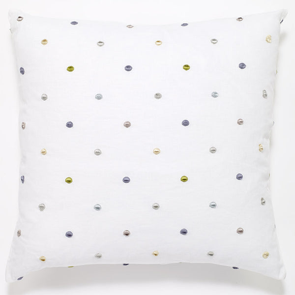 #C997 Blue Dots PILLOW 20 x 20