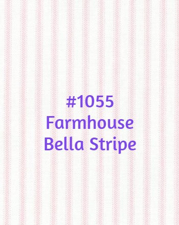 Roman Shade #120  (Farmhouse Stripes)
