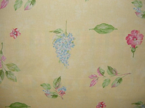 Floral Curtains, with Grommets  ##2002   PAY 1/2 DOWN