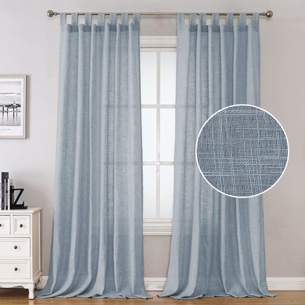 LINEN - Tab Curtains