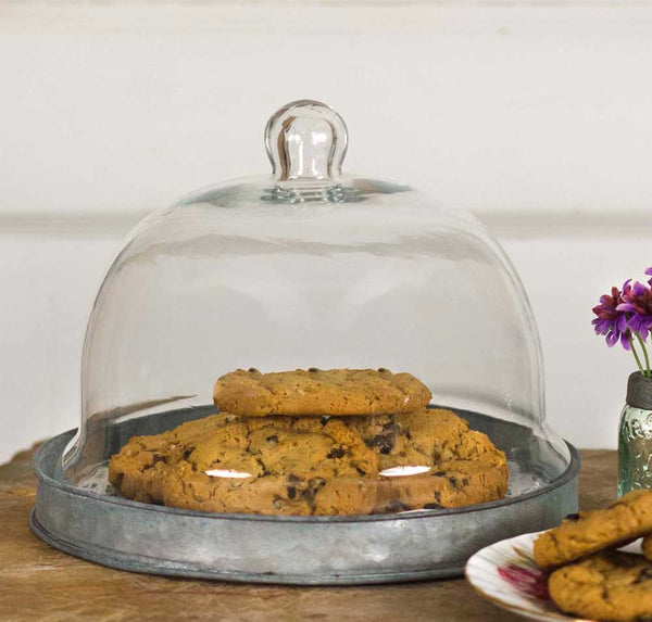 Medium Dessert Cloche with Base